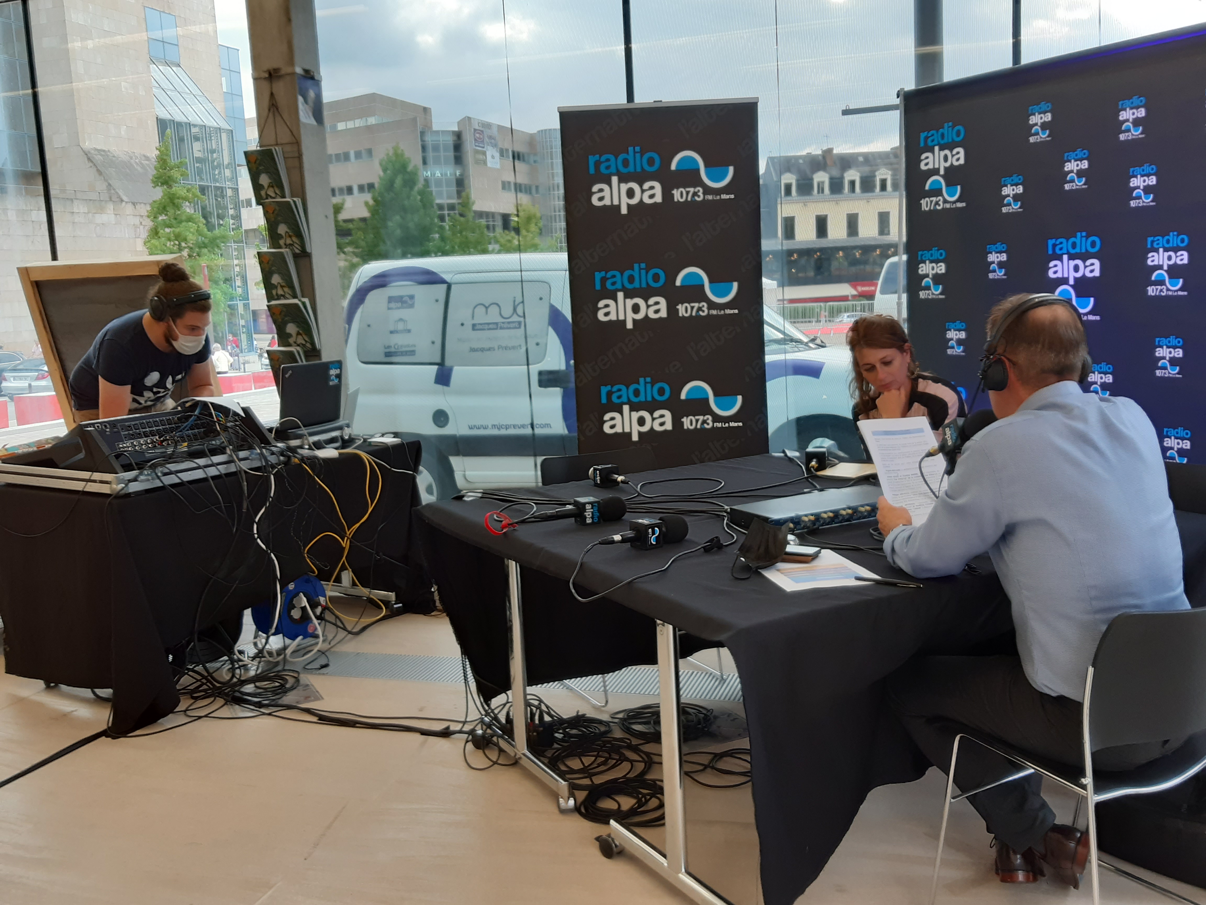 Radio Alpa en direct d'À Ciel Ouvert !, septembre 2021